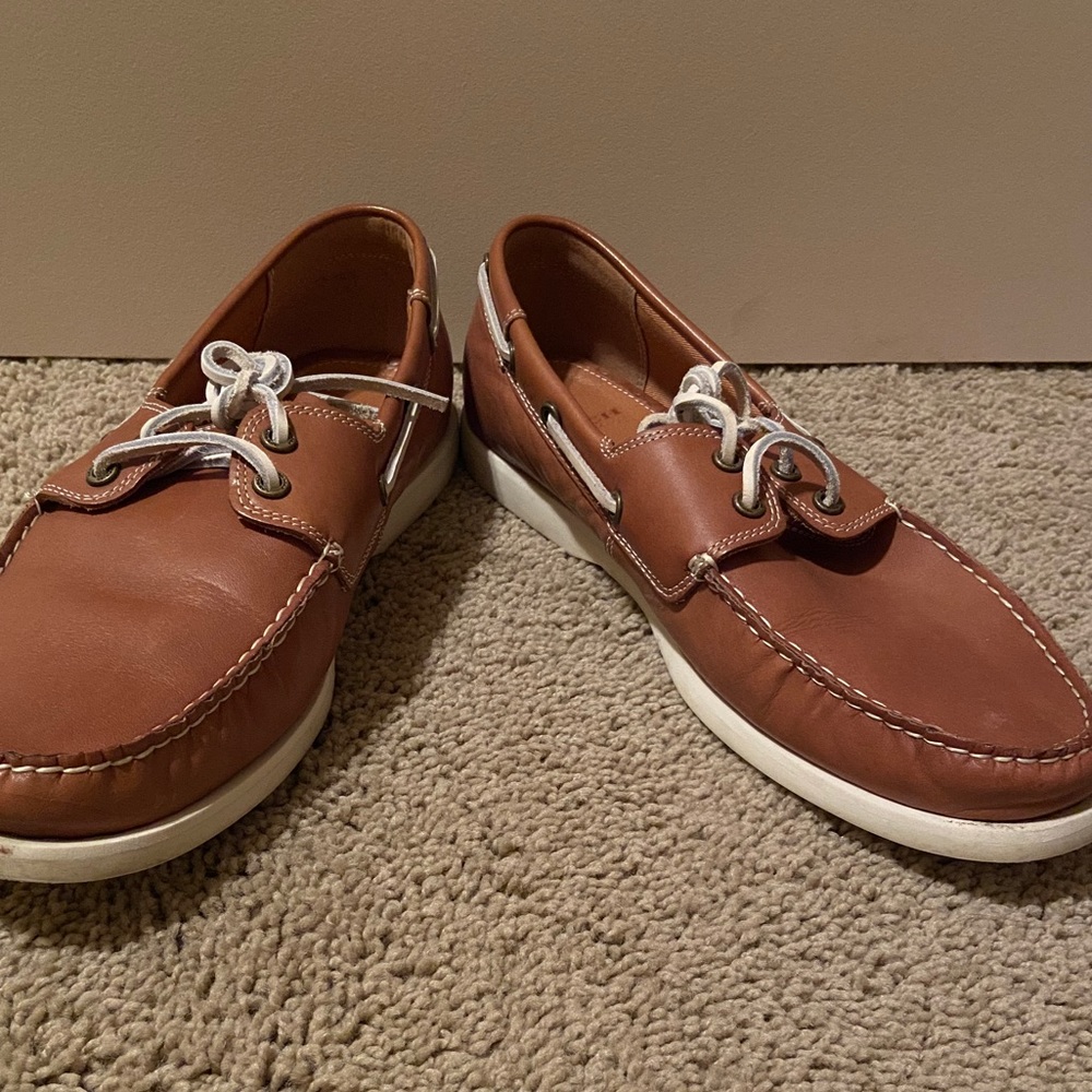 Men’s Coach leather loafers